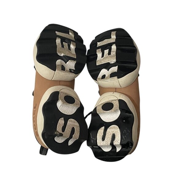 Sorel Womens Kinetic Impact Lace Up Sneakers Black Sz 8 Walking Comfort Outdoors - Picture 8 of 9